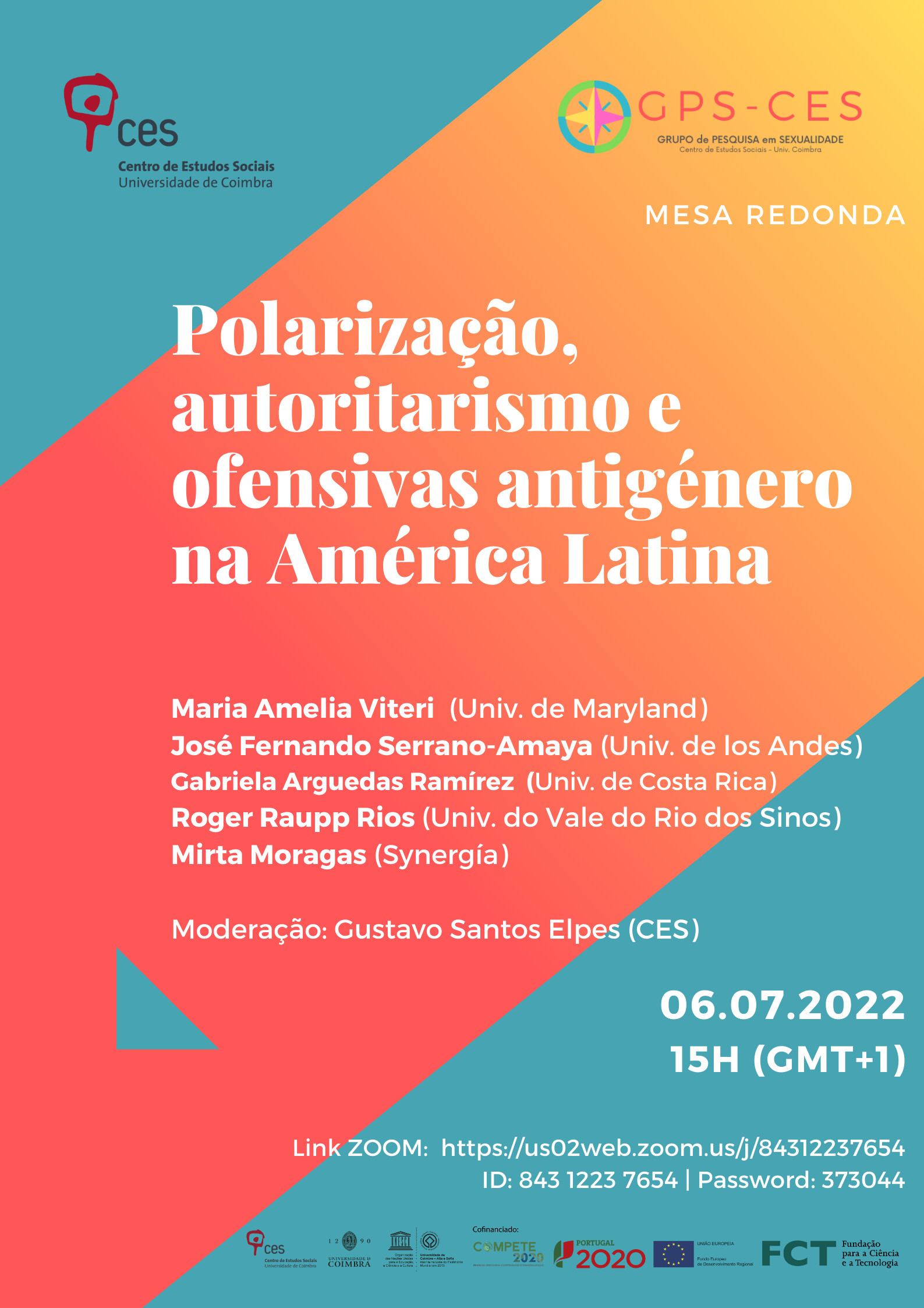 Polarização, autoritarismo e ofensivas antigénero na América Latina<span id="edit_39327"><script>$(function() { $('#edit_39327').load( "/myces/user/editobj.php?tipo=evento&id=39327" ); });</script></span>