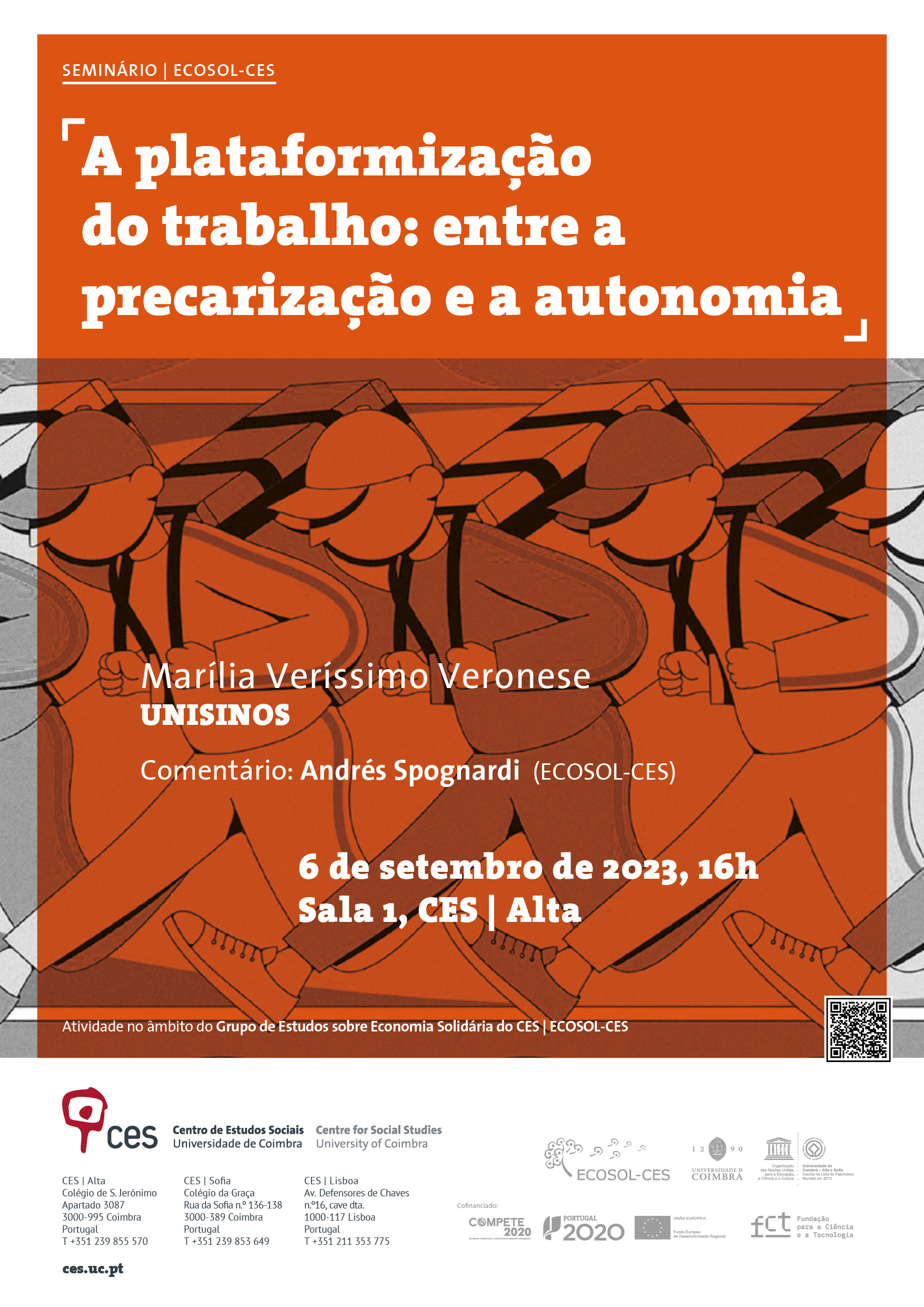 Platform Labour: between precariousness and autonomy<br />

	 <span id="edit_43511"><script>$(function() { $('#edit_43511').load( "/myces/user/editobj.php?tipo=evento&id=43511" ); });</script></span>