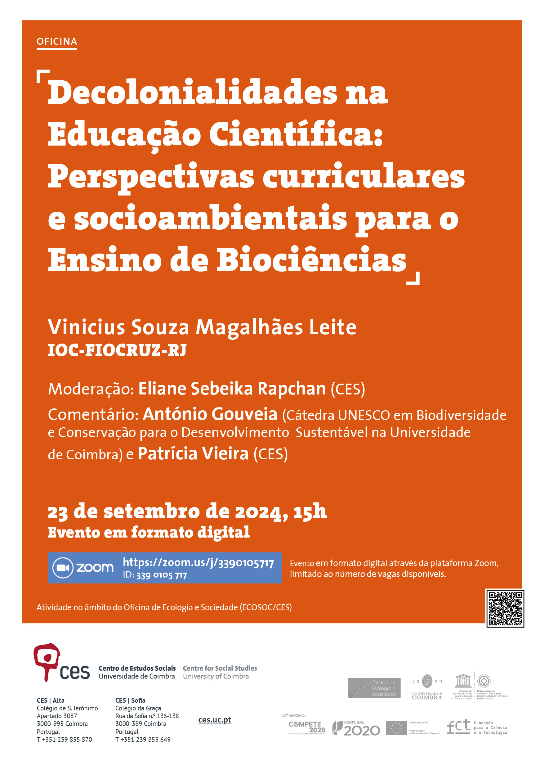 Decolonialidades na Educação Científica: Perspectivas curriculares e socioambientais para o Ensino de Biociências<span id="edit_46401"><script>$(function() { $('#edit_46401').load( "/myces/user/editobj.php?tipo=evento&id=46401" ); });</script></span>