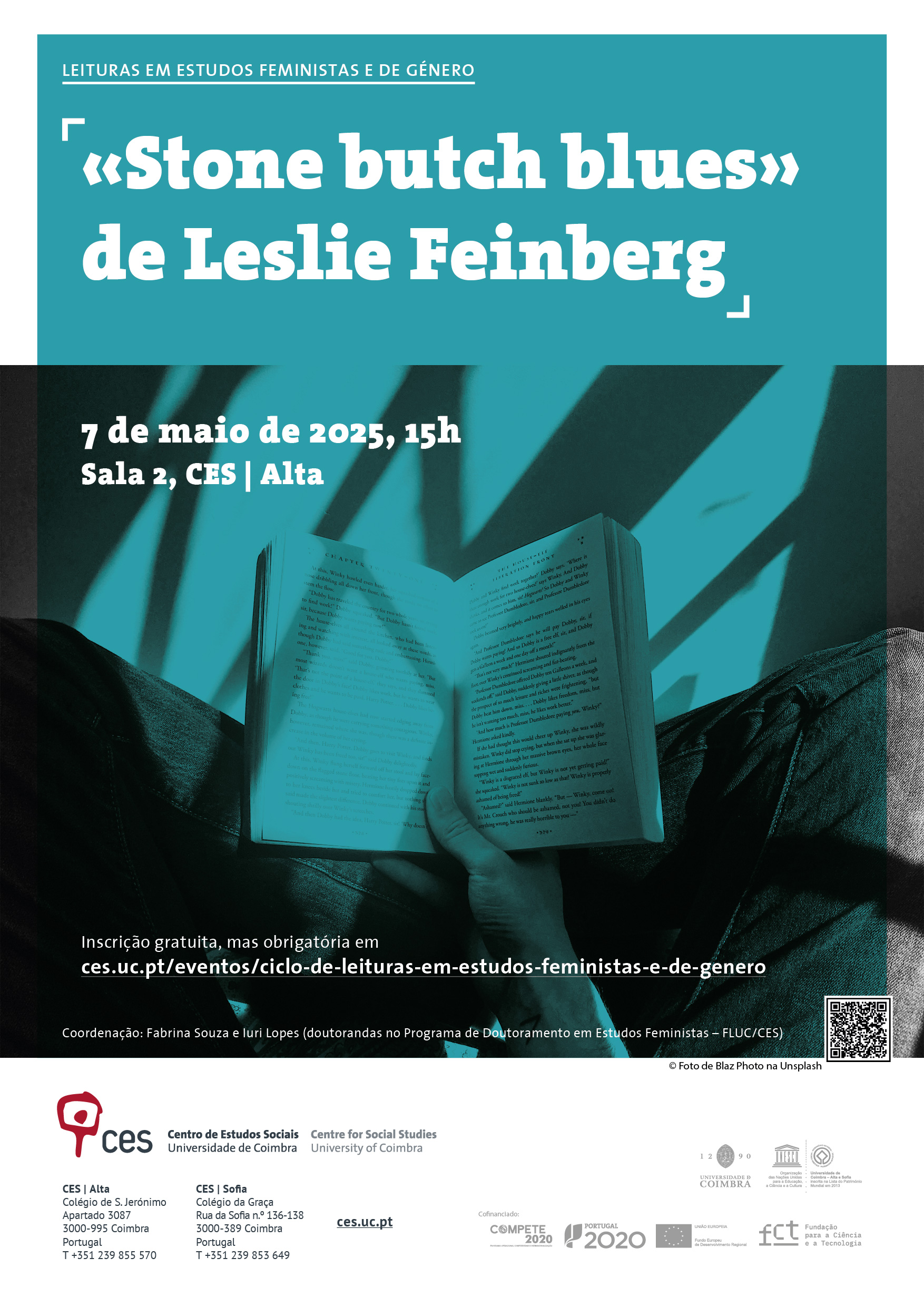 «Stone butch blues» by Leslie Feinberg <span id="edit_47244"><script>$(function() { $('#edit_47244').load( "/myces/user/editobj.php?tipo=evento&id=47244" ); });</script></span>