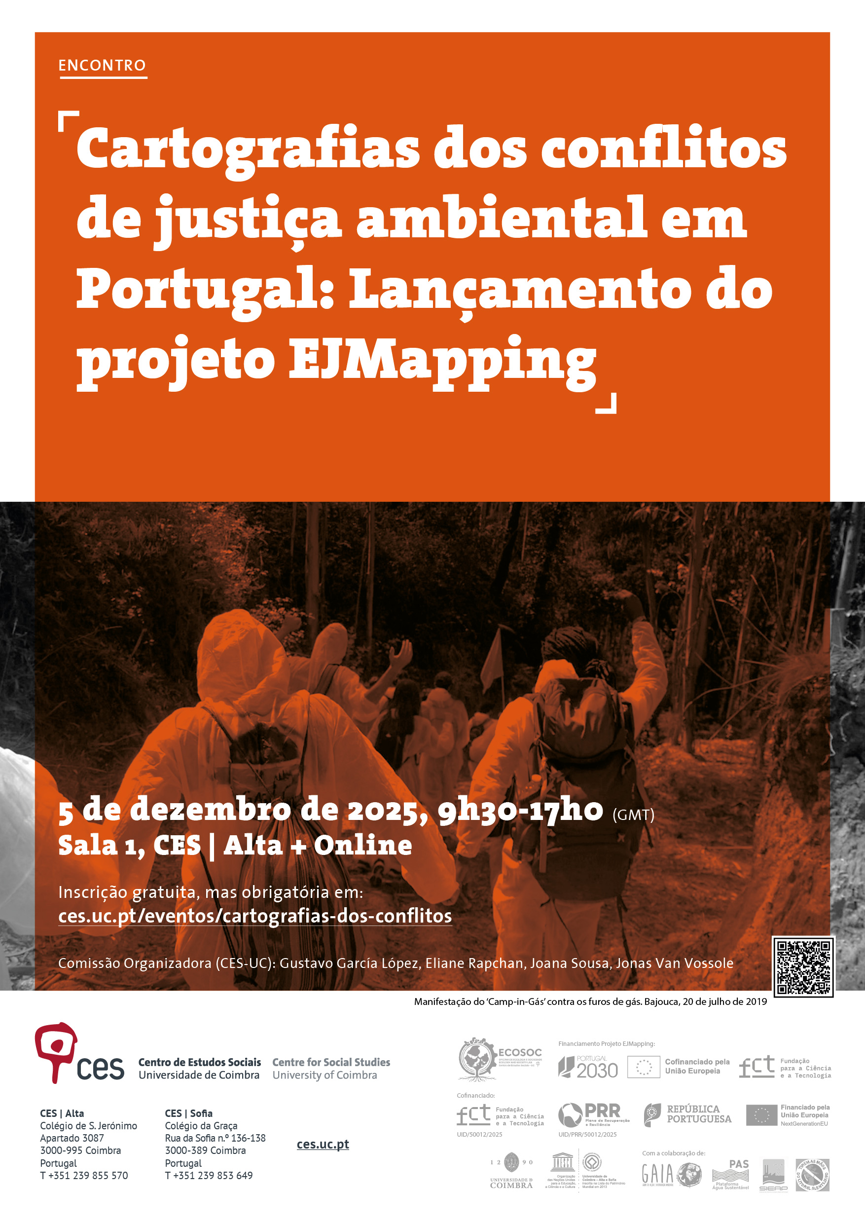Cartografias dos conflitos de justiça ambiental em Portugal: Lançamento do projeto EJMapping<span id="edit_48728"><script>$(function() { $('#edit_48728').load( "/myces/user/editobj.php?tipo=evento&id=48728" ); });</script></span>