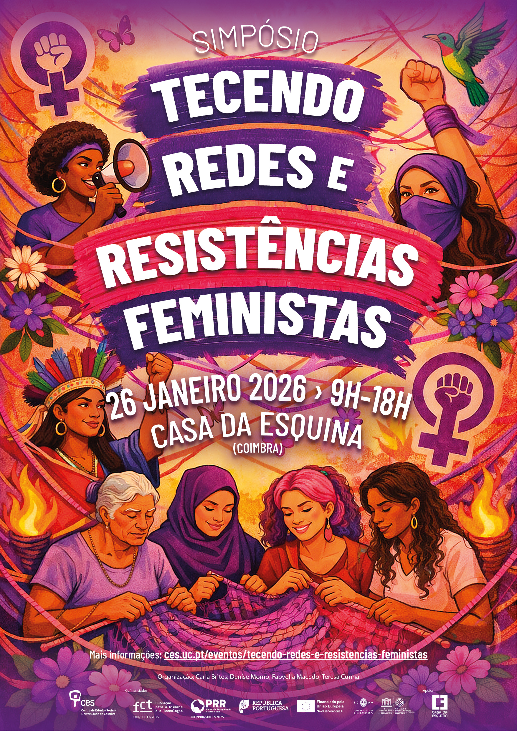 Tecendo Redes e Resist&ecirc;ncias Feministas<span id="edit_49013"><script>$(function() { $('#edit_49013').load( "/myces/user/editobj.php?tipo=evento&id=49013" ); });</script></span>