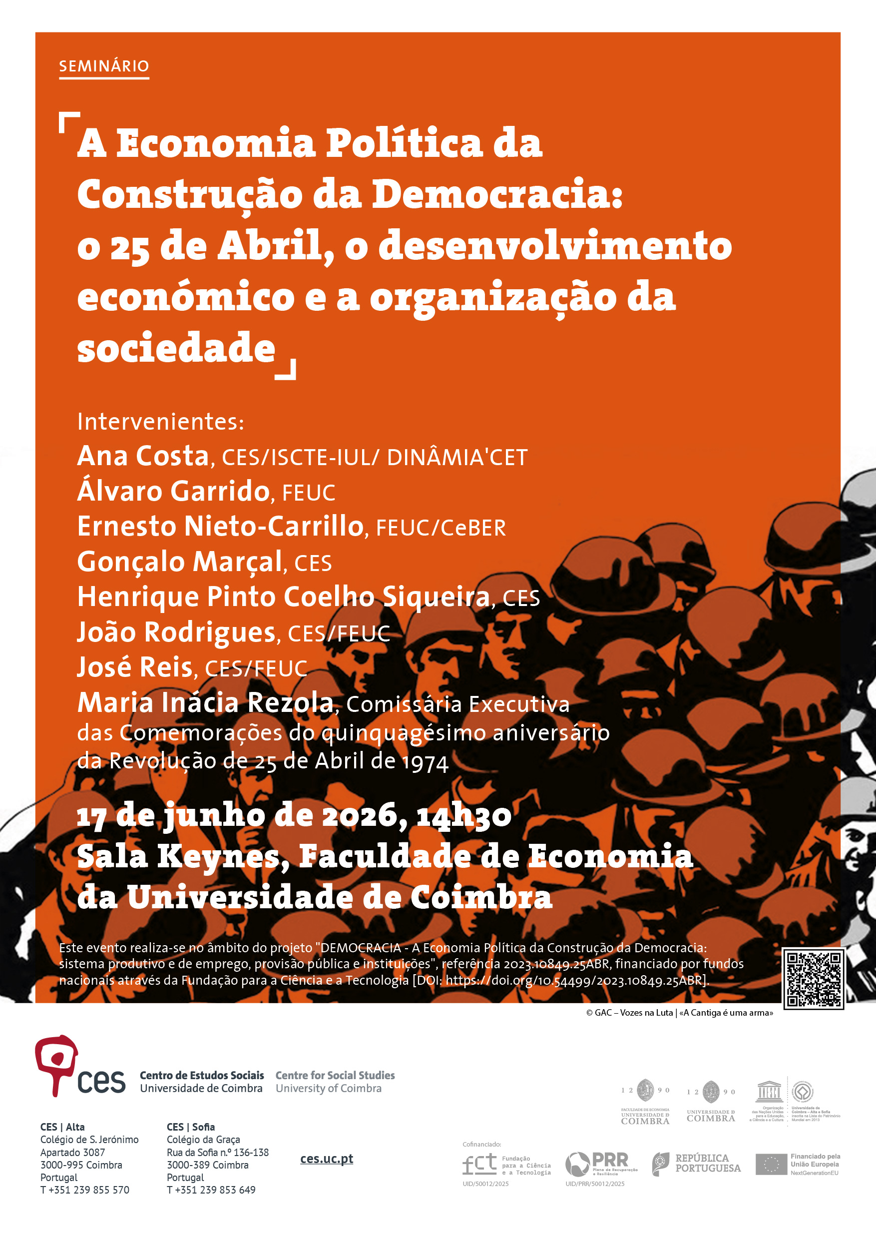 The Political Economy of Democracy Building: 25 April, economic development and the organisation of society<span id="edit_49622"><script>$(function() { $('#edit_49622').load( "/myces/user/editobj.php?tipo=evento&id=49622" ); });</script></span>