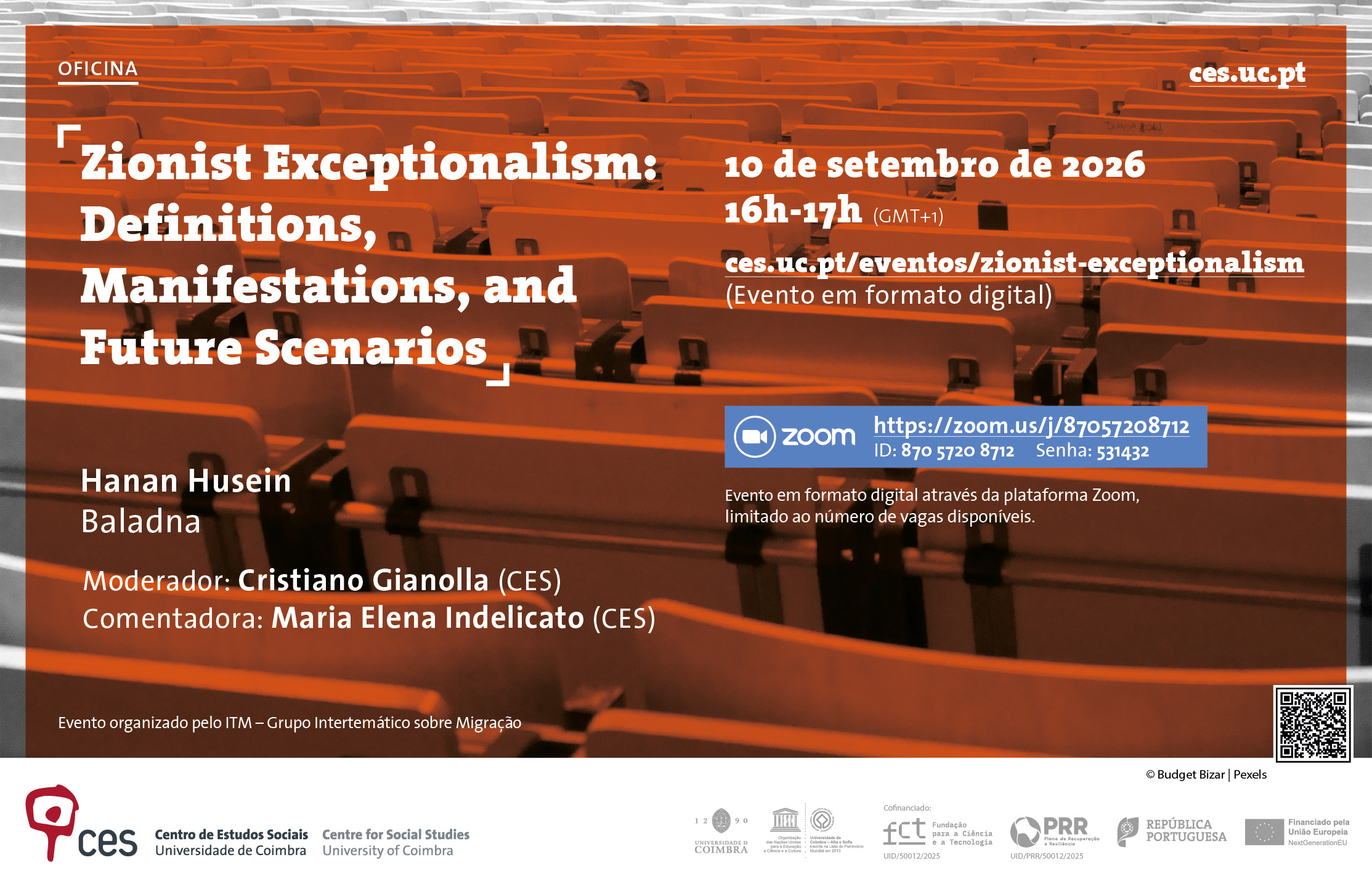 Zionist Exceptionalism: Definitions, Manifestations, and Future Scenarios<span id="edit_49963"><script>$(function() { $('#edit_49963').load( "/myces/user/editobj.php?tipo=evento&id=49963" ); });</script></span>