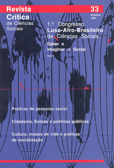 Cidadania, Estado e políticas públicas
Cultura, modos de vida e práticas de socialização
Práticas de pesquisa social